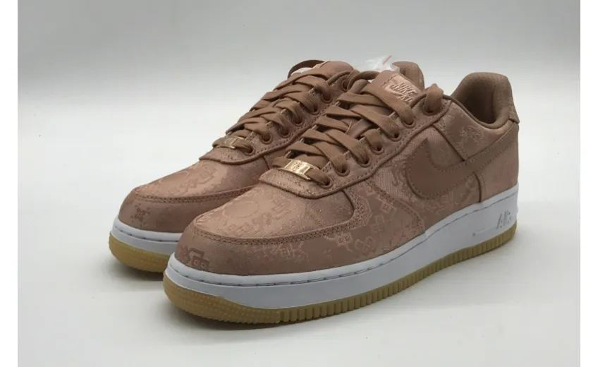 Bstsneaker- Nike Air Force 1 Low Clot Rose Gold Silk (Regular Box) CJ5290-600  