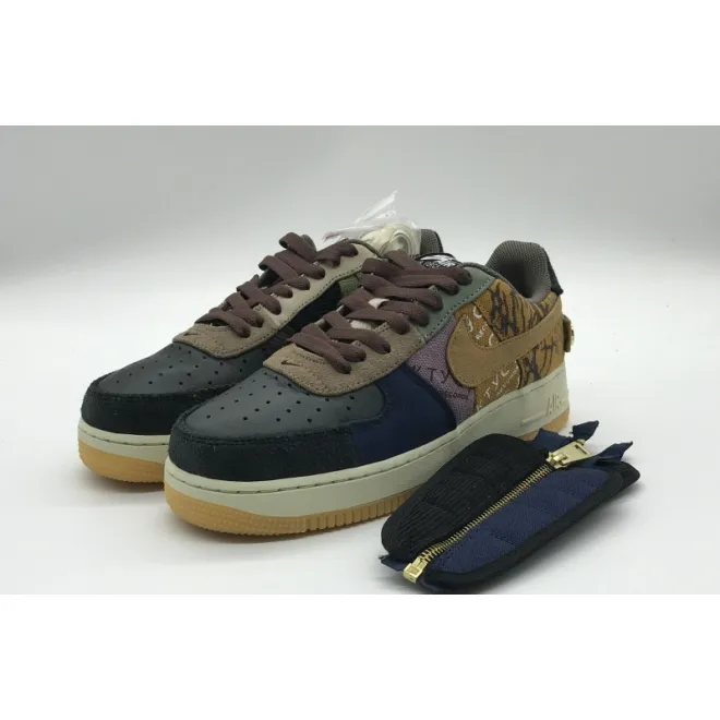 Air Force 1 Low Travis Scott Cactus Jack Sneakers/Shoes CN2405-900 (US 4½)