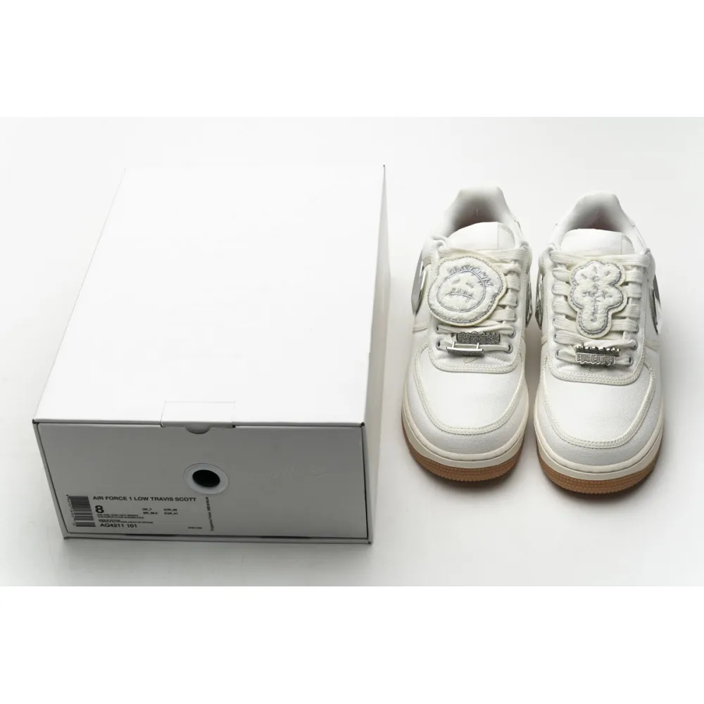 Bstsneaker- Nike Air Force 1 Low Travis Scott Sail AQ4211-101  