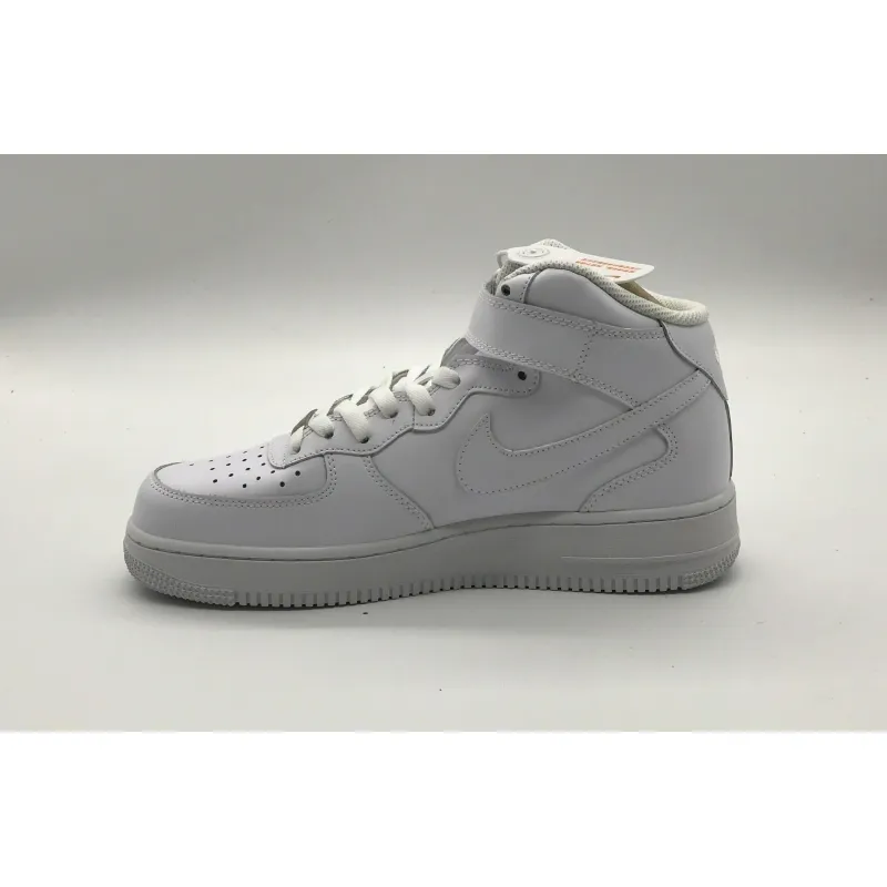 Bstsneaker- Nike Air Force 1 Mid White &#39;07 315123-111  
