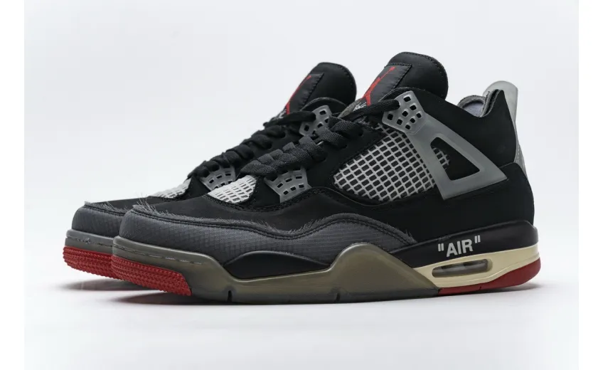 Bstsneaker-Air Jordan 4 Metcon 6 Black Metallic Silver CV9388-001 