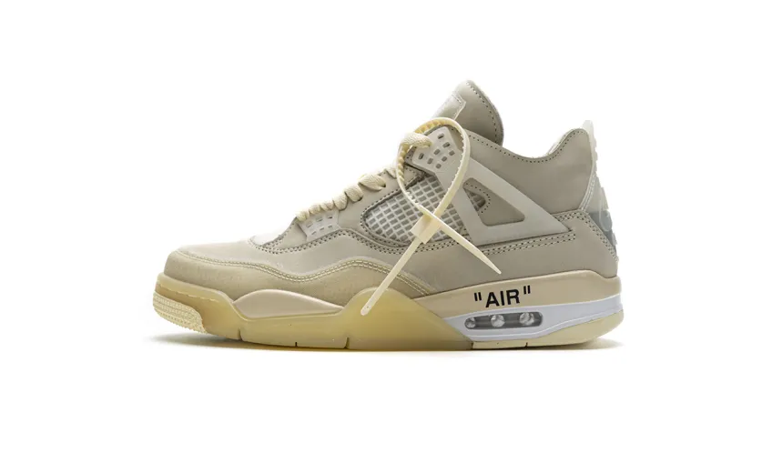 Bstsneaker- Nike Air Jordan 4 Retro Off-White Sail (W) CV9388-100 