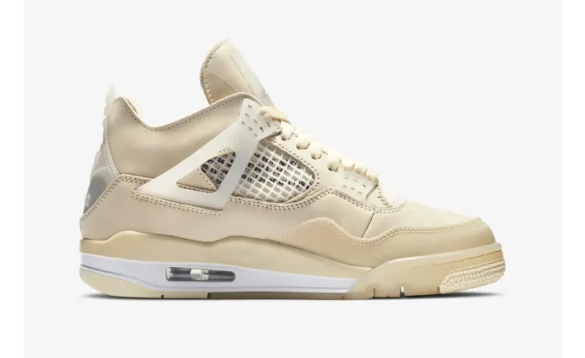 Bstsneaker- Nike Air Jordan 4 Retro Off-White Sail (W) CV9388-100 