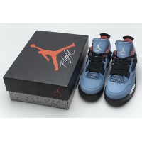 {Special Sale} Nike Air Jordan 4 Retro Travis Scott Cactus Jack 308497-406