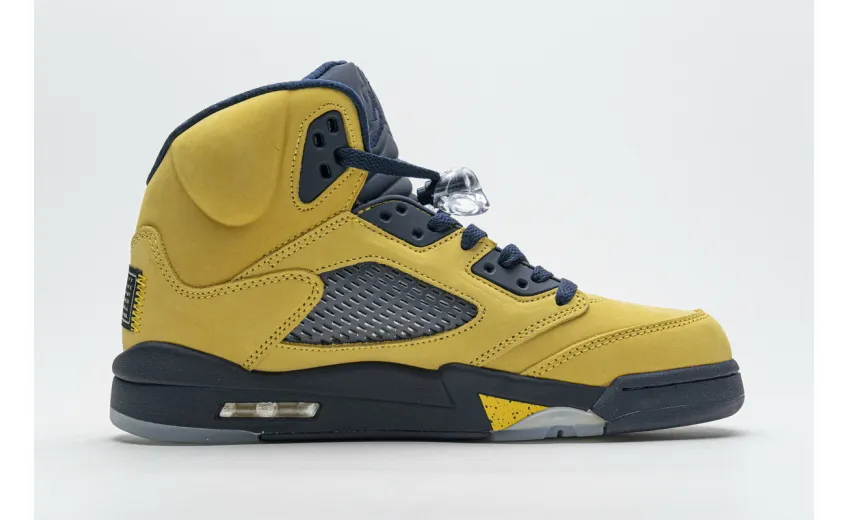 Bstsneaker- Nike Air Jordan 5 Retro Michigan (2019) CQ9541-704 