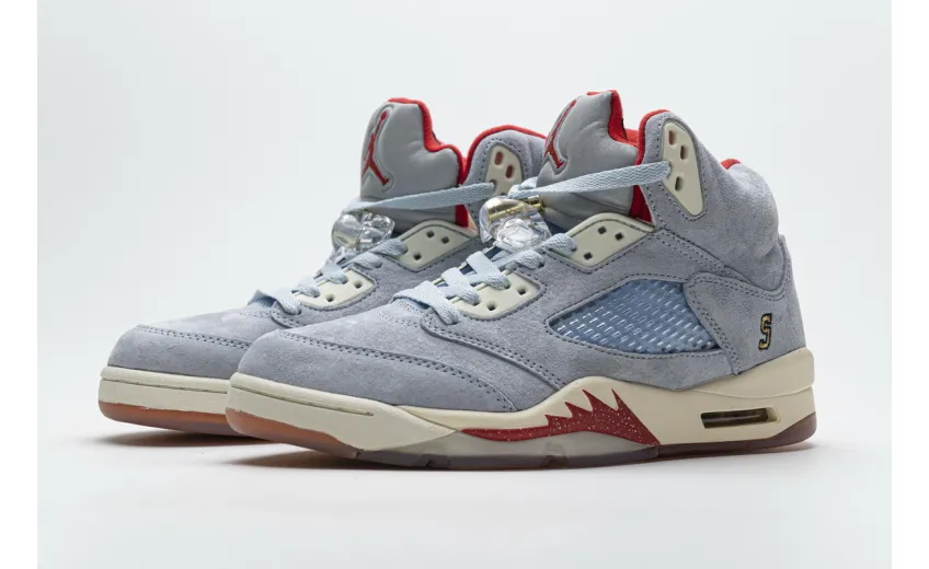 Bstsneaker- Nike Air Jordan 5 Retro Trophy Room Ice Blue CI1899-400 