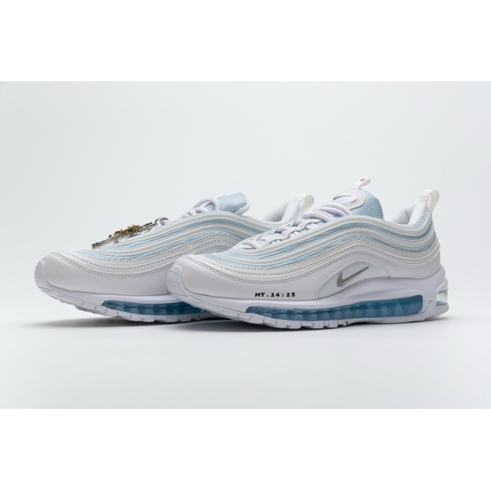 Best Fake Nike Air Max 97 MSCHF x INRI Jesus Shoes 921826-101 for Sale ...