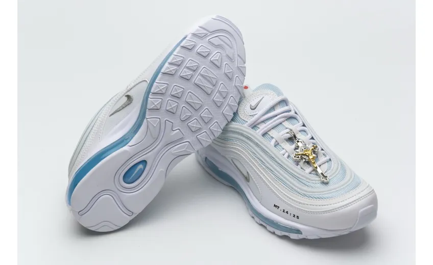 Bstsneaker- Nike Air Max 97 MSCHF x INRI Jesus Shoes 921826-101 