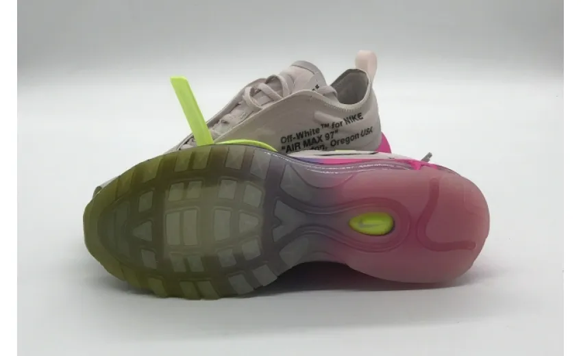 Bstsneaker- Nike Air Max 97 Off-White Elemental Rose Serena Queen AJ4585-600 