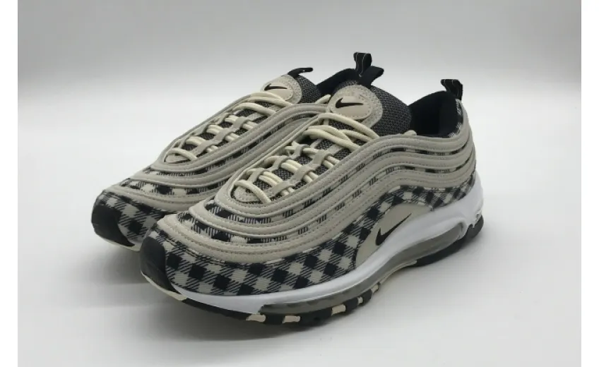 Bstsneaker- Nike Air Max 97 Plaid Light Cream 312834-201 