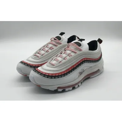  Nike Air Max 97 Sketch Logo White Black Red CK9397-100  02