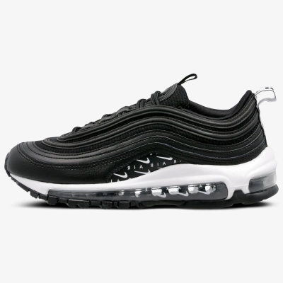 Bstsneaker- Nike Air Max 97 Swoosh Air Logos Black White AR7621-001  01
