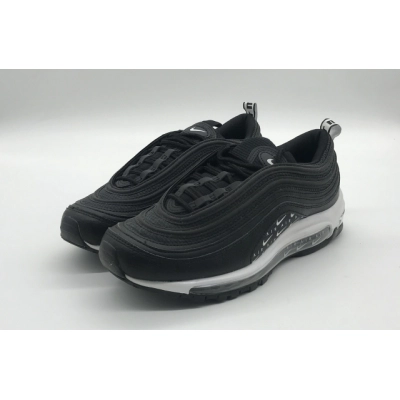 Bstsneaker- Nike Air Max 97 Swoosh Air Logos Black White AR7621-001  02