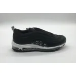 Bstsneaker- Nike Air Max 97 Swoosh Air Logos Black White AR7621-001 