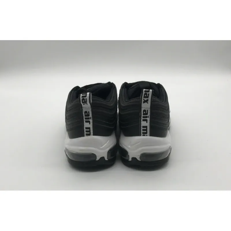 Bstsneaker- Nike Air Max 97 Swoosh Air Logos Black White AR7621-001 