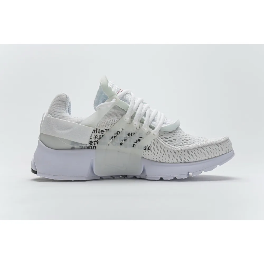 Bstsneaker- Nike Air Presto Off-White White (2018) AA3830-100 