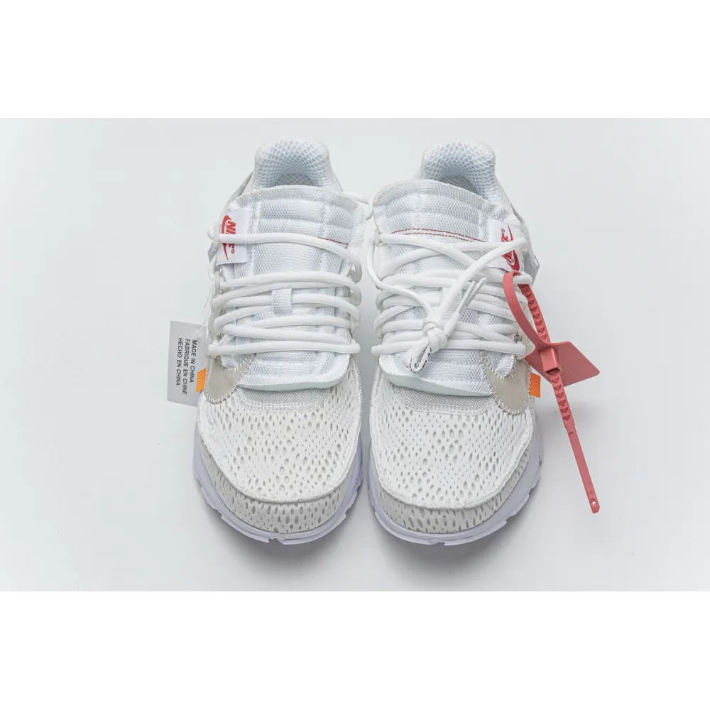 Bstsneaker- Nike Air Presto Off-White White (2018) AA3830-100 