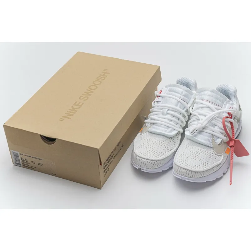 Bstsneaker- Nike Air Presto Off-White White (2018) AA3830-100 