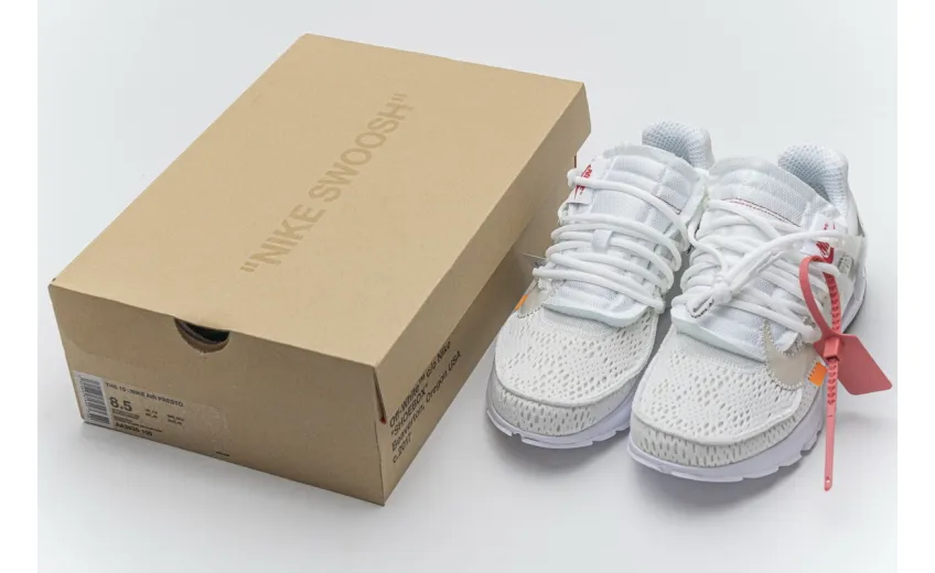 Bstsneaker- Nike Air Presto Off-White White (2018) AA3830-100 