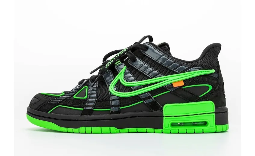 Bstsneaker- Nike Air Rubber Dunk Off-White Green Strike CU6015-001 