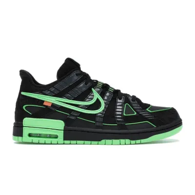  Nike Air Rubber Dunk Off-White Green Strike CU6015-001  02