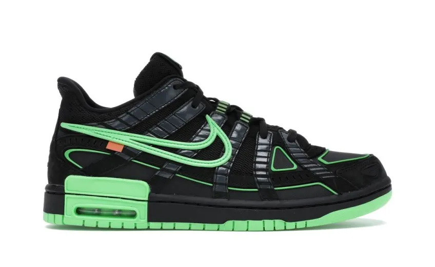 Bstsneaker- Nike Air Rubber Dunk Off-White Green Strike CU6015-001 
