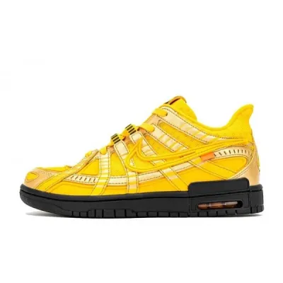  Nike Air Rubber Dunk Off-White University Gold CU6015-700  01