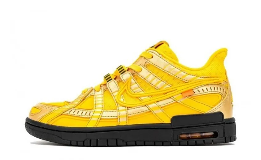 Bstsneaker- Nike Air Rubber Dunk Off-White University Gold CU6015-700 
