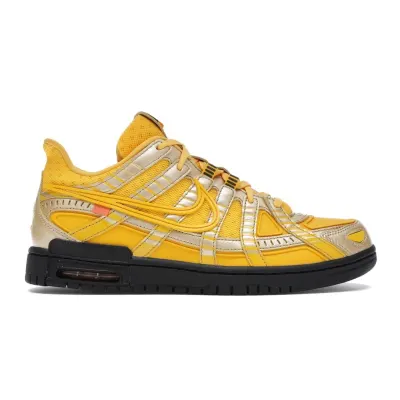  Nike Air Rubber Dunk Off-White University Gold CU6015-700  02