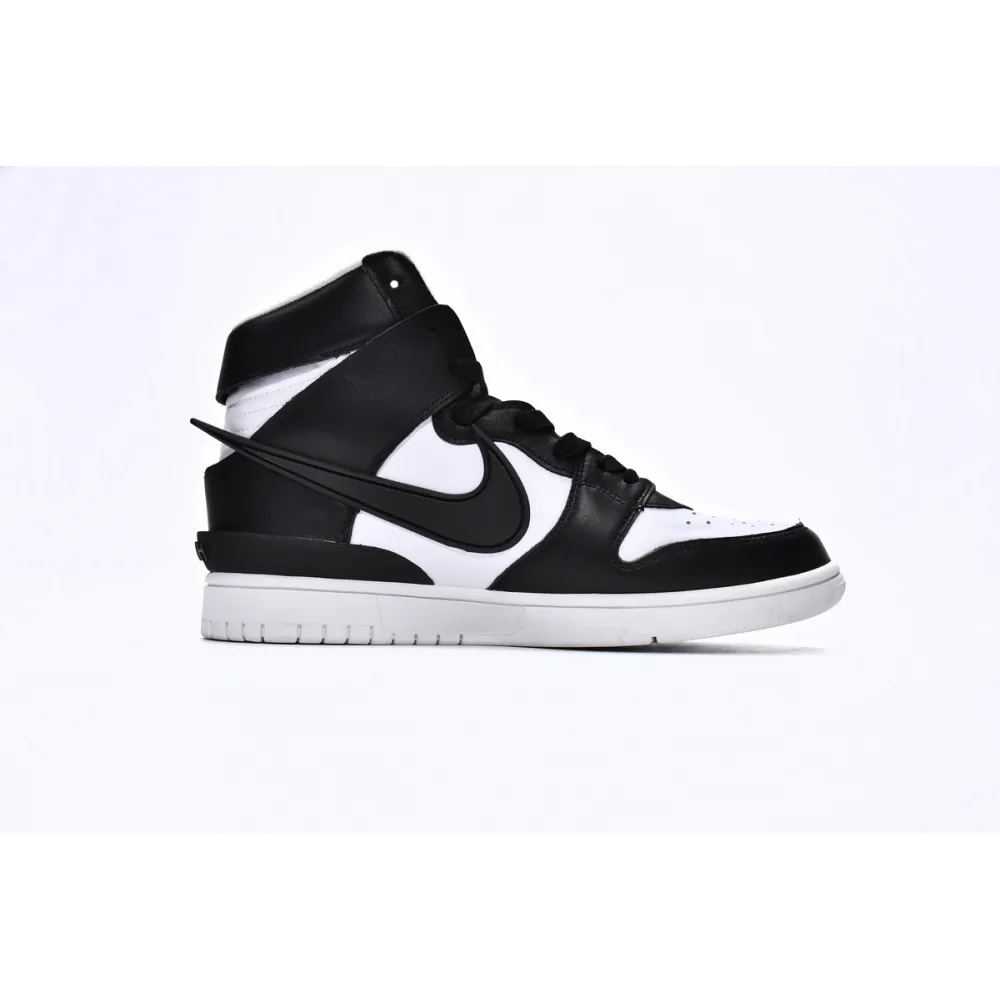  Nike Dunk High Ambush Black White CU7544-001 