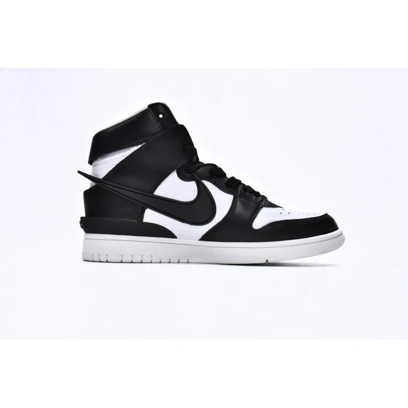  Nike Dunk High Ambush Black White CU7544-001 