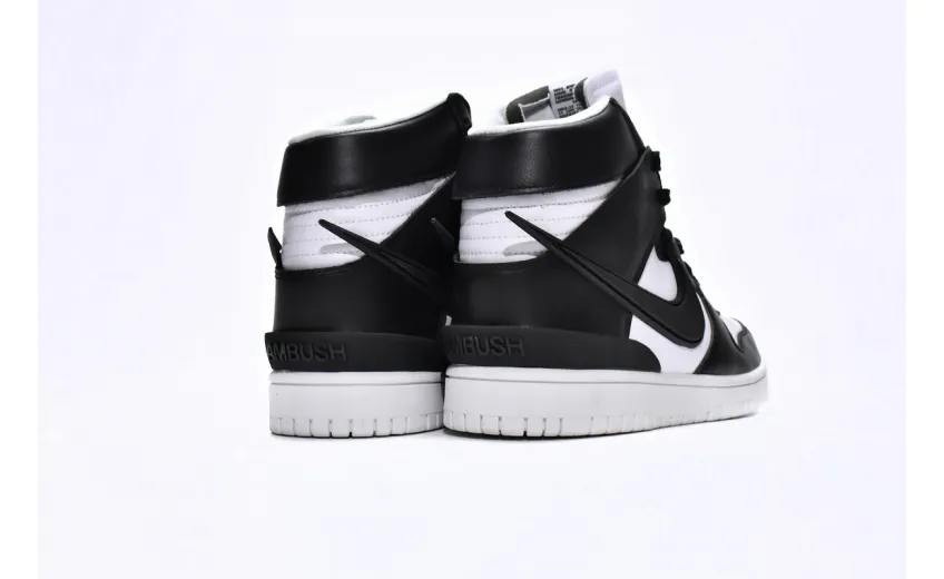  Nike Dunk High Ambush Black White CU7544-001 