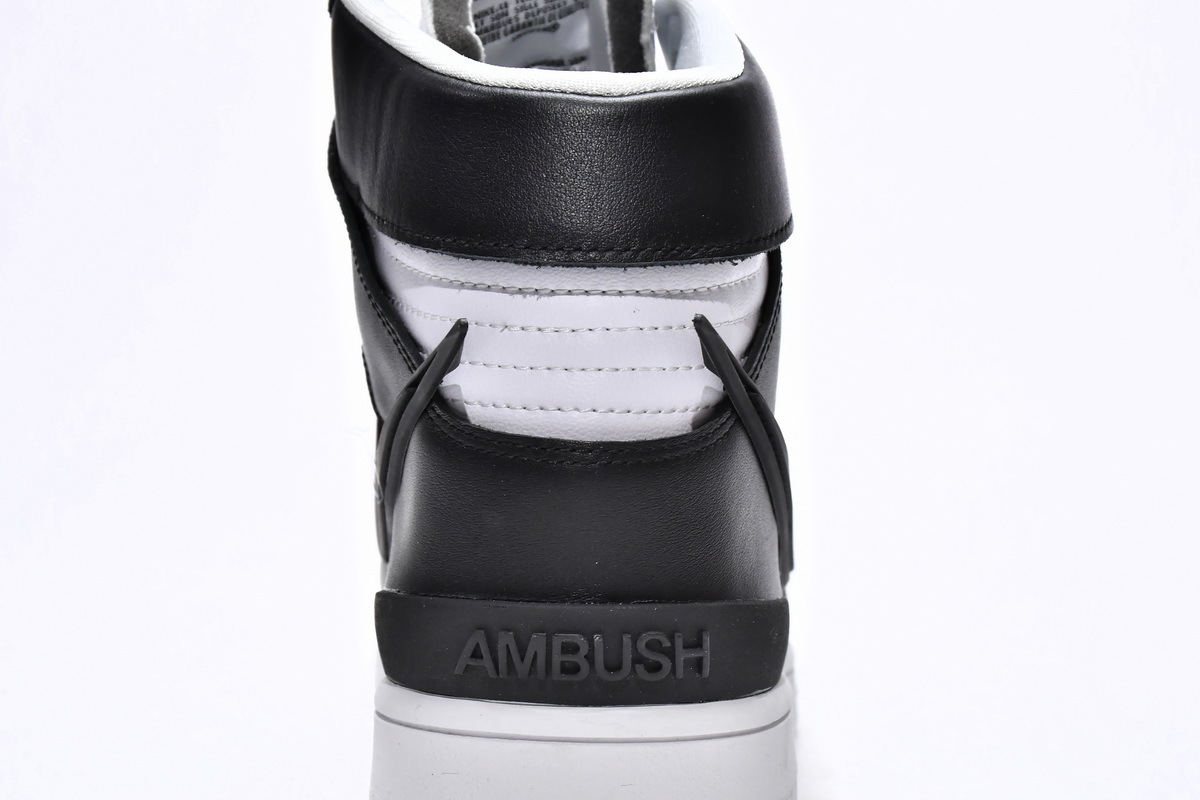 Bstsneaker- Nike Dunk High Ambush Black White CU7544-001 