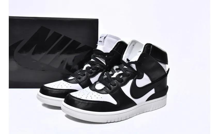  Nike Dunk High Ambush Black White CU7544-001 