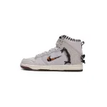 Bstsneaker- Nike Dunk High Bodega Sail Multi (Friends and Family) CZ8125-100 