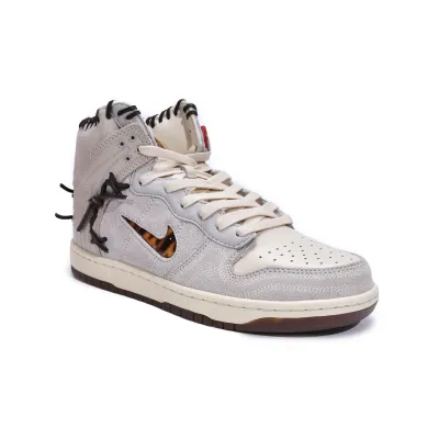 Bstsneaker- Nike Dunk High Bodega Sail Multi (Friends and Family) CZ8125-100  02