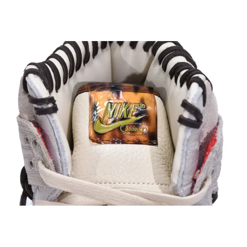 Bstsneaker- Nike Dunk High Bodega Sail Multi (Friends and Family) CZ8125-100 