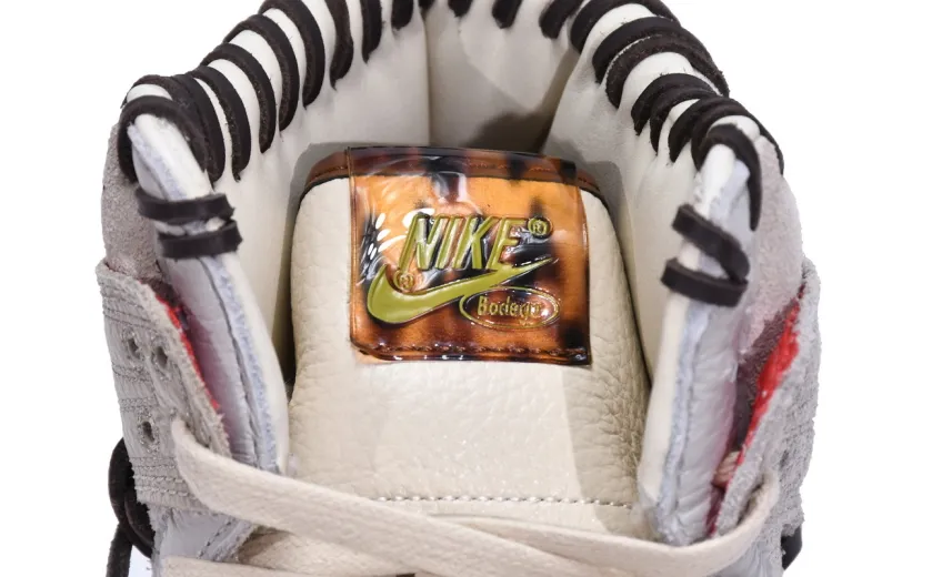 Bstsneaker- Nike Dunk High Bodega Sail Multi (Friends and Family) CZ8125-100 
