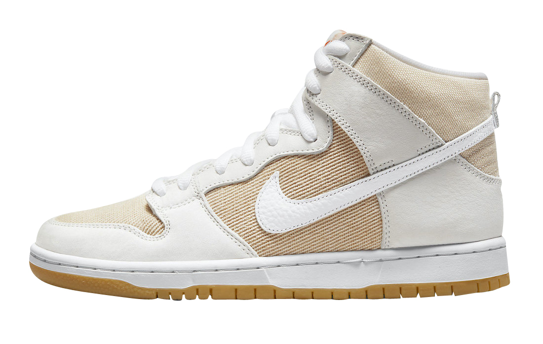 Bstsneaker- Nike Dunk High Pro ISO Orange Label Unbleached Natural DA9626-100 