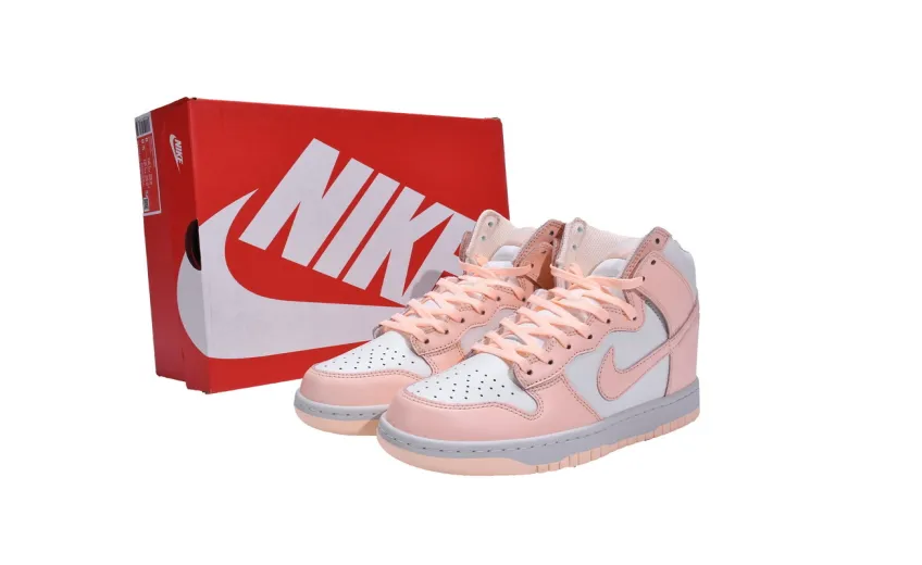Bstsneaker- Nike Dunk High Sail Crimson Tint (W) DD1869-104 