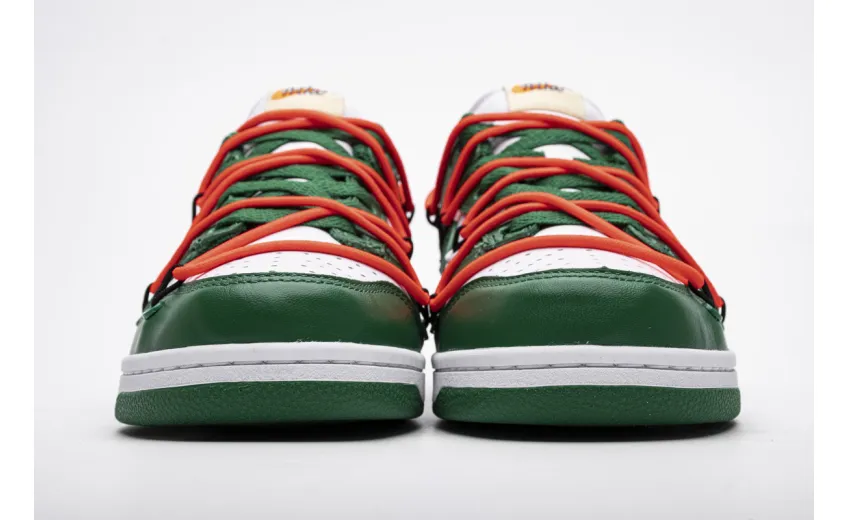 Bstsneaker- Nike Dunk Low Off-White Pine Green CT0856-100 