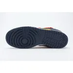  Nike Dunk Low Off-White University Gold Midnight Navy CT0856-700 