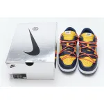  Nike Dunk Low Off-White University Gold Midnight Navy CT0856-700 