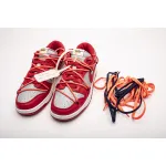 Bstsneaker- Nike Dunk Low Off-White University Red CT0856-600 