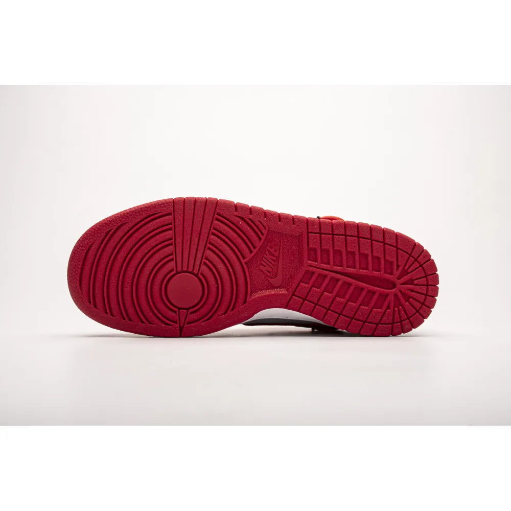 Bstsneaker- Nike Dunk Low Off-White University Red CT0856-600 
