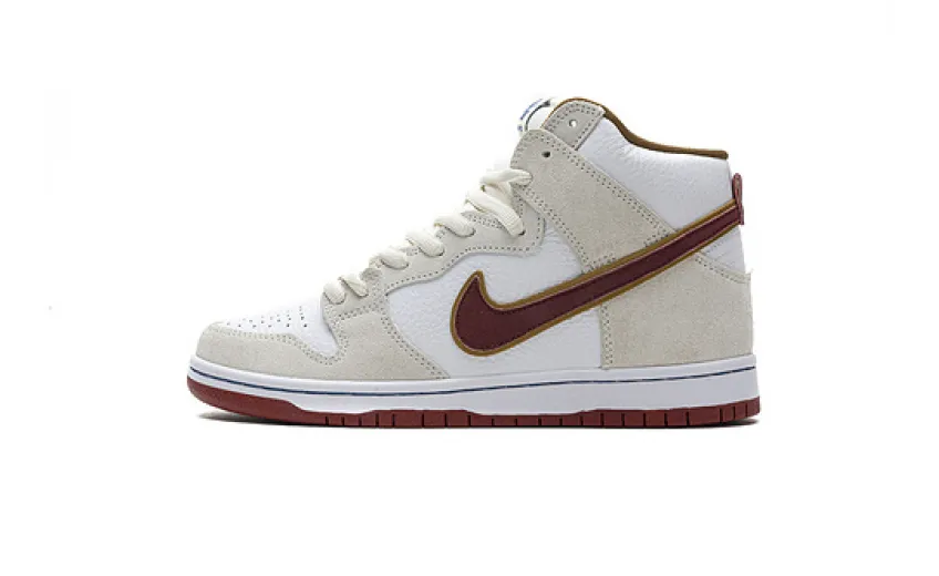  Nike SB Dunk High &quot;Team Crimson&quot; CV9499-100  