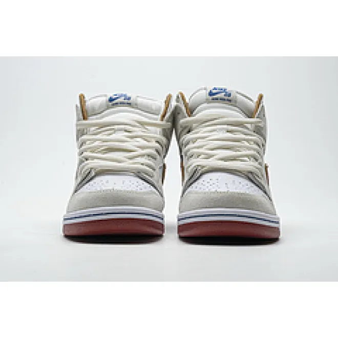 Bstsneaker-Nike SB Dunk High Sail Bright Crimson CV9499-100  