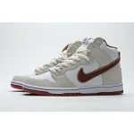  Nike SB Dunk High &quot;Team Crimson&quot; CV9499-100  