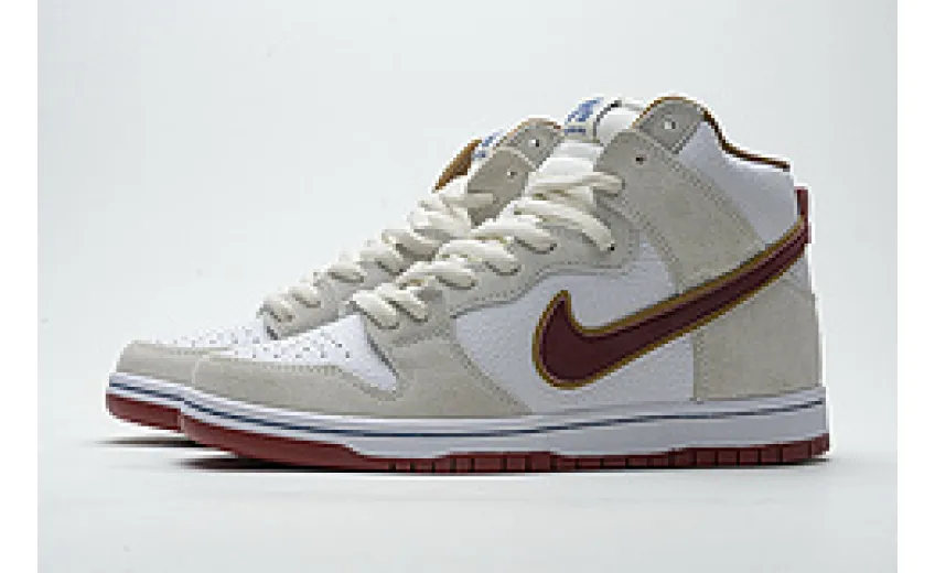  Nike SB Dunk High &quot;Team Crimson&quot; CV9499-100  