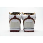  Nike SB Dunk High &quot;Team Crimson&quot; CV9499-100  